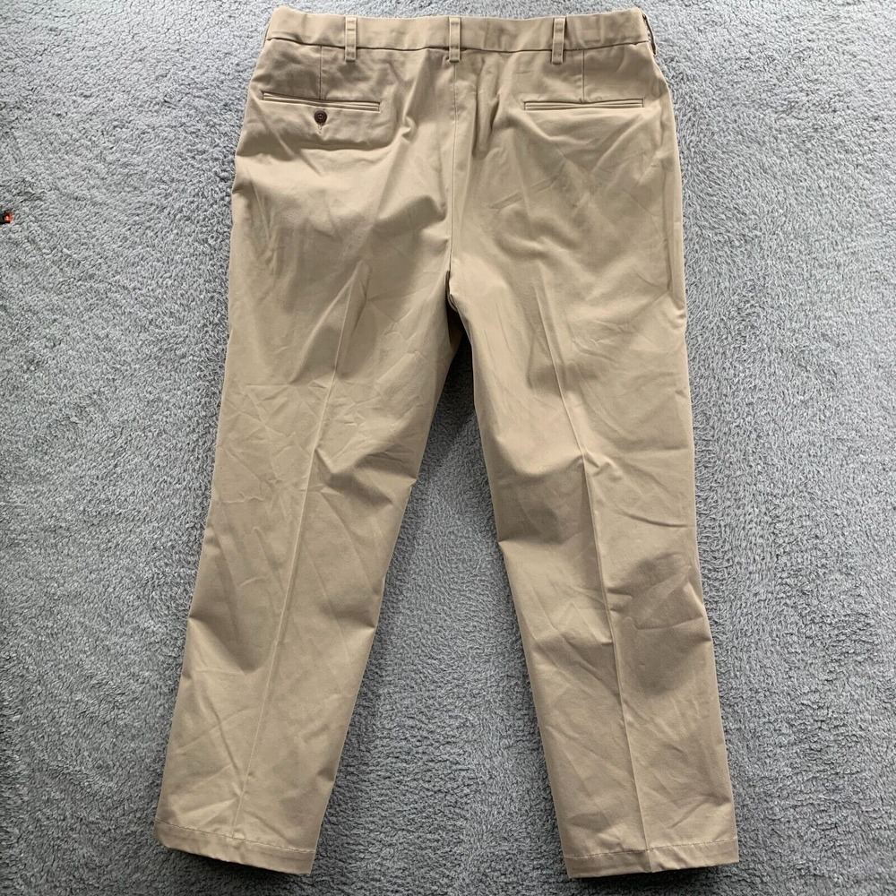 ORVIS Pants Mens 39x29 Measured Beige Tag: 36 - Picture 3 of 8